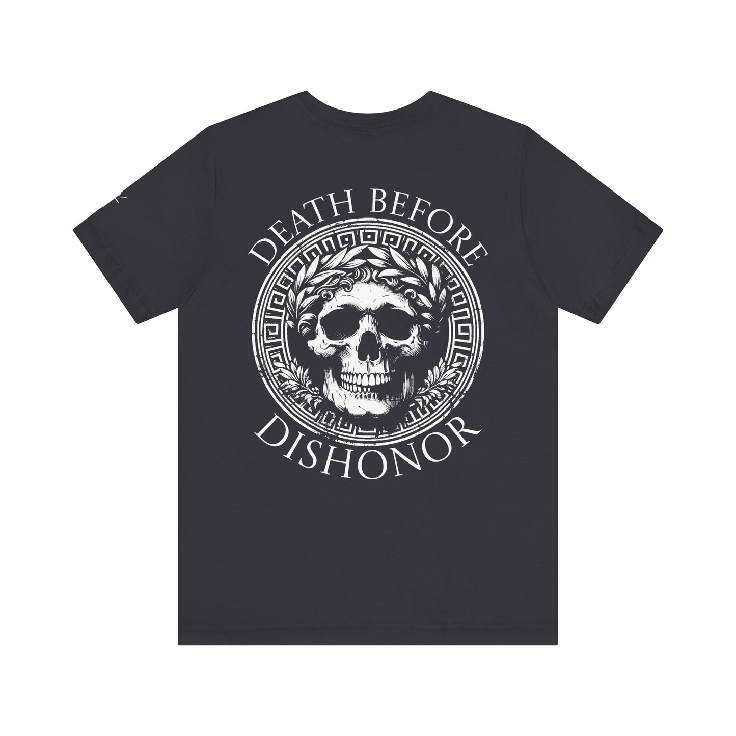 Death Before Dishonor Skull T-Shirt – Warrior Creed Collection