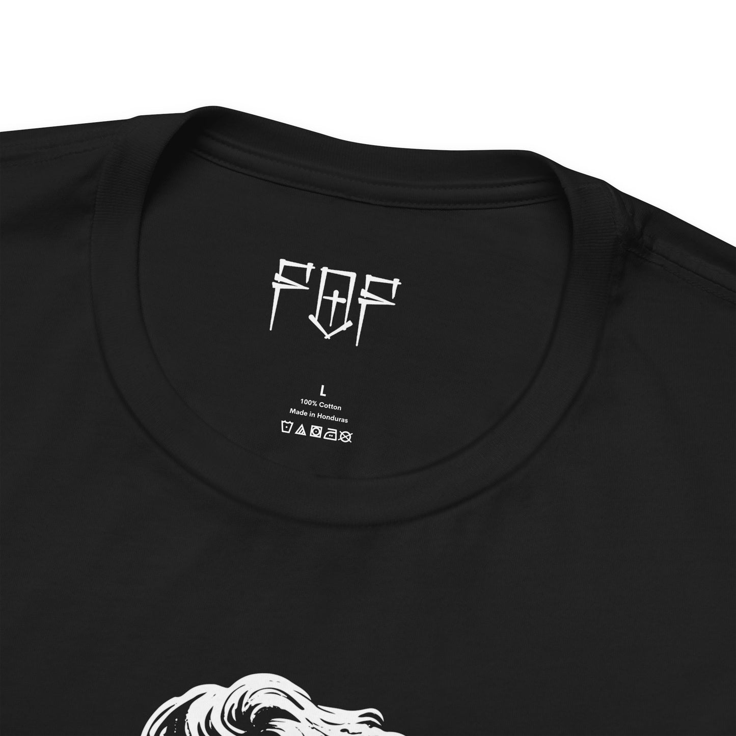 Faith Over Fear – Serenity Cherub Streetwear Tee