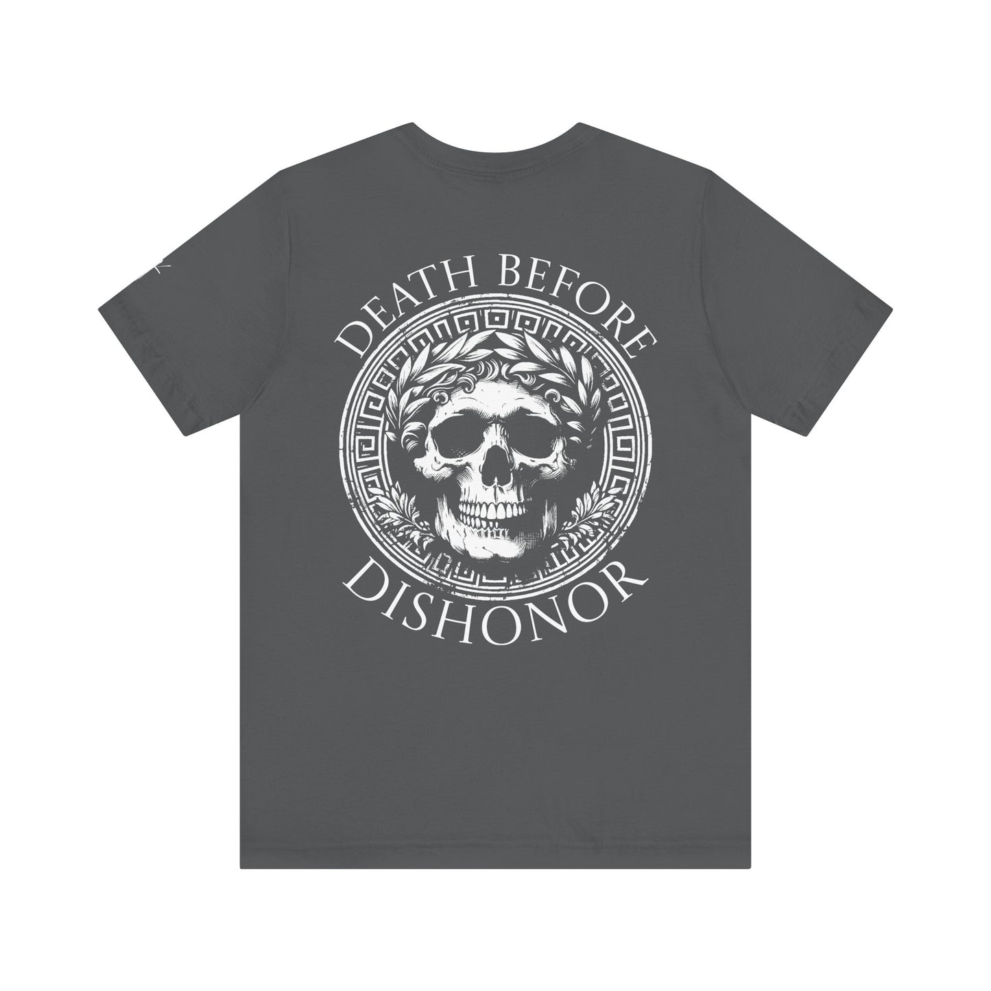 Death Before Dishonor Skull T-Shirt – Warrior Creed Collection