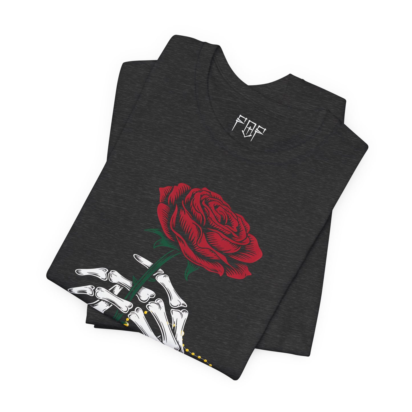 Faith Eternal – Skeleton & Rose Tee