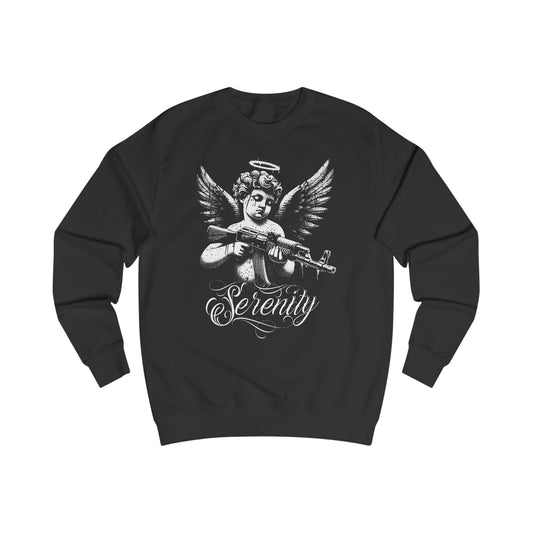 Faith Over Fear Serenity Cherub Sweatshirt