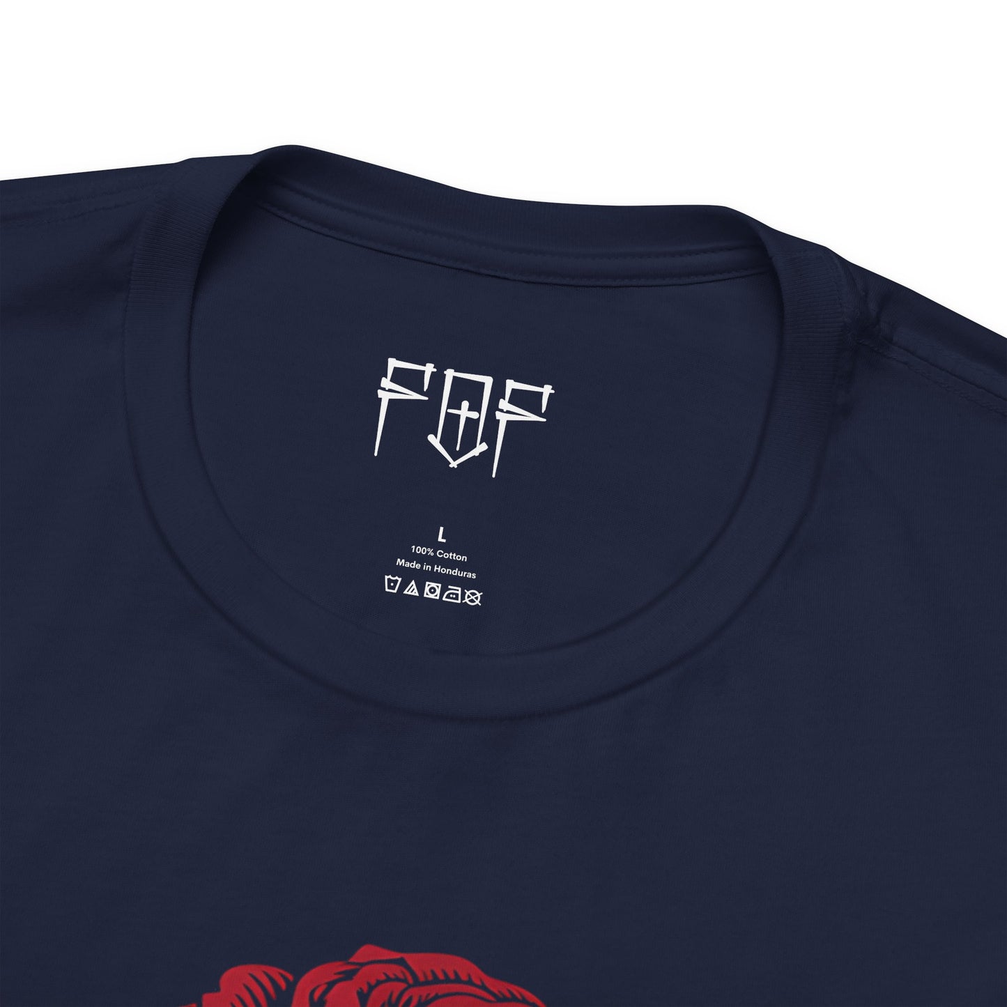 Faith Eternal – Skeleton & Rose Tee