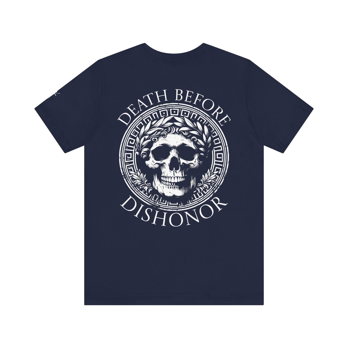 Death Before Dishonor Skull T-Shirt – Warrior Creed Collection