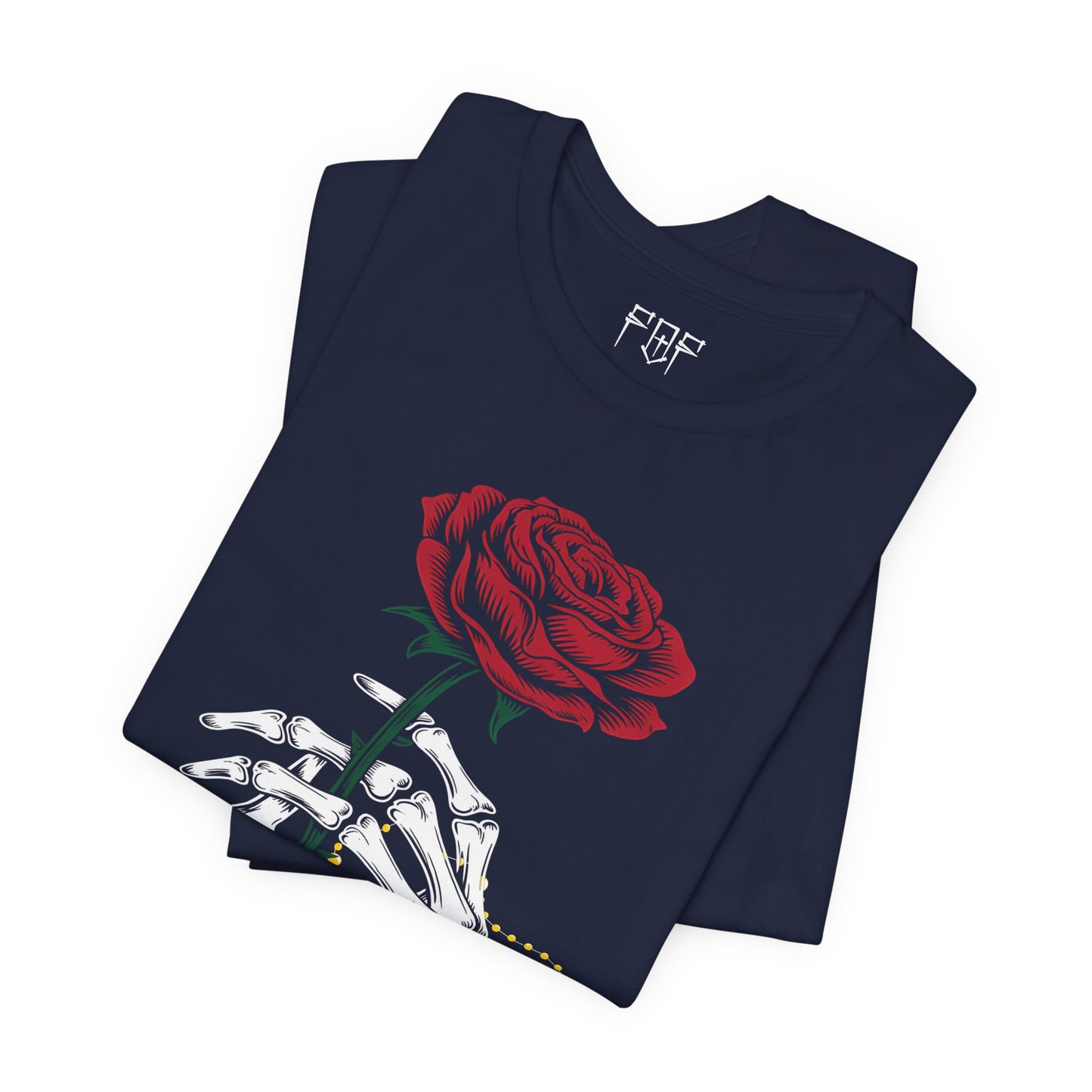 Faith Eternal – Skeleton & Rose Tee