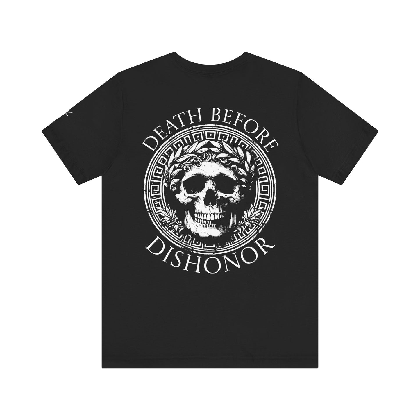 Death Before Dishonor Skull T-Shirt – Warrior Creed Collection