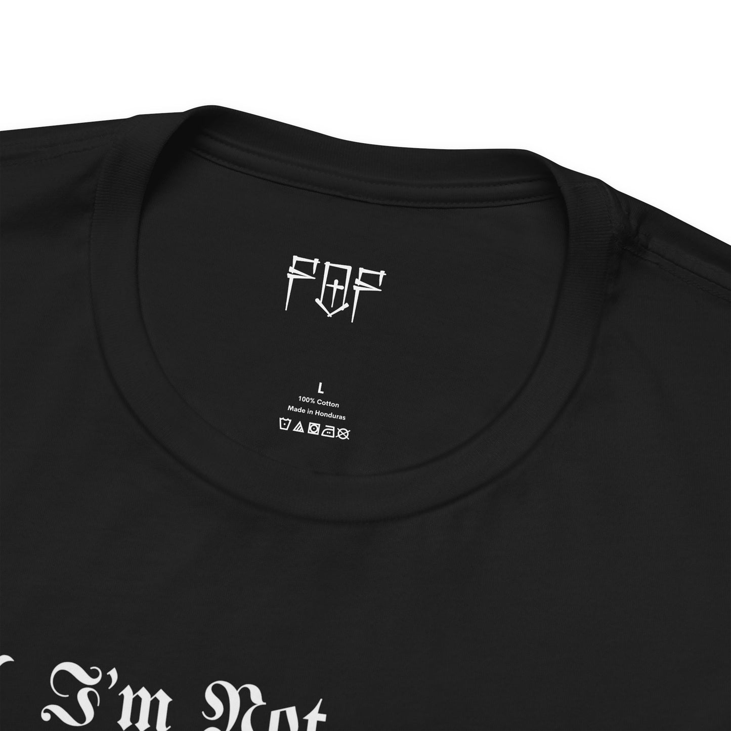 Faith Over Fear Not Lucky, Blessed Tee